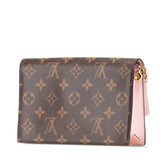 Monogram Flore Wallet On Chain